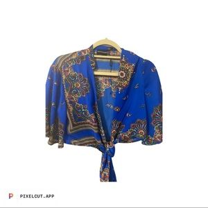 Pretty Little Thing Cropped Tie Tap